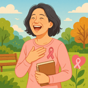 Read more about the article 웃음과 정신건강이 만드는 유방암 예방 루틴 – 건강 수명을 위한 감정 기반 웰니스 전략