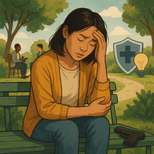 Read more about the article 총기 폭력 생존자의 정신건강 회복 전략과 예방 솔루션