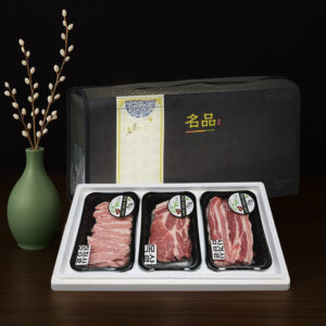 추석선물세트 국내산 영광농협 프리미엄 돼지고기 세트 삼겹살 목살 항정살 1.2kg