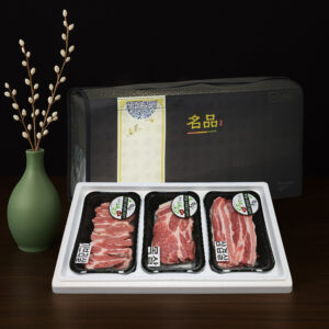 추석선물세트 국내산 영광농협 프리미엄 돼지고기 세트 삼겹살 목살 가브리살 1.2kg