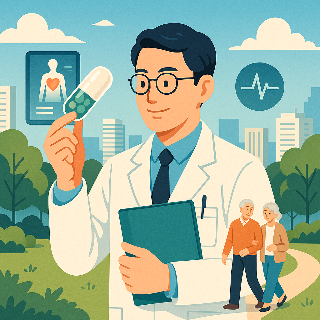 You are currently viewing 신약 개발과 디지털 헬스 전략으로 여는 건강 수명의 미래