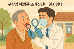 Read more about the article 구강암 예방은 조기진단이 열쇠입니다