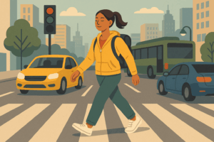 Read more about the article 도시 속 교통 안전과 건강 웰니스 보행자를 위한 생존 전략
