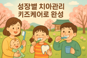 Read more about the article 성장별 치아관리 키즈케어로 완성