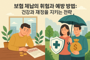 Read more about the article 보험 체납의 위험과 예방 방법: 건강과 재정을 지키는 전략