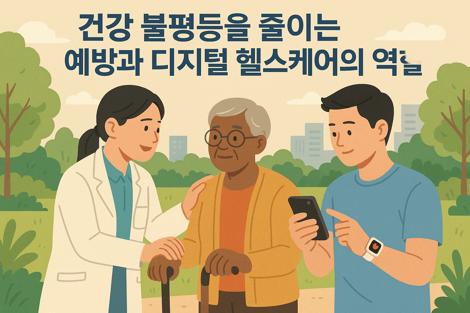 You are currently viewing 건강 불평등을 줄이는 예방과 디지털 헬스케어의 역할